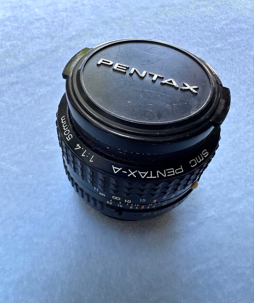 Pentax SMC Pentax-A 50mm f/1.4 MF Standard Prime Lens K Mount